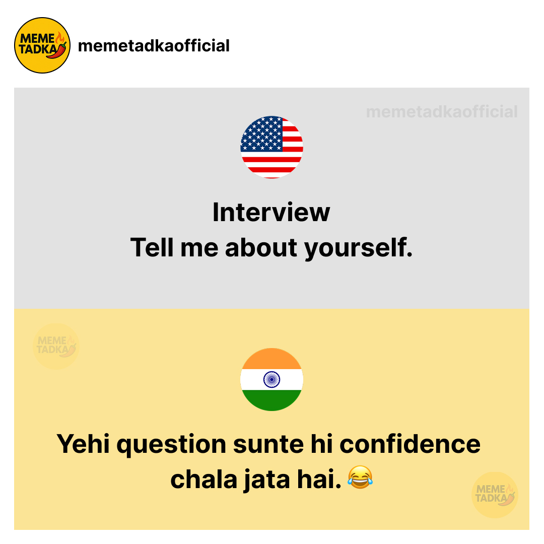 Tell Me About Yourself Meme Funny Interview Meme